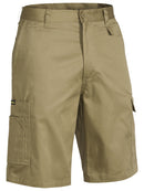 Bisley Workwear Cool Lightweight Utility Short Khaki
