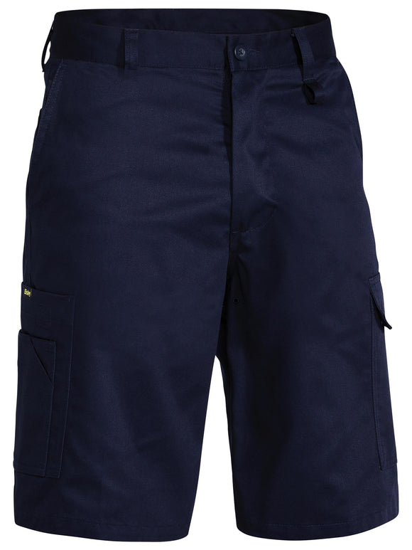Bisley Workwear Cool Lightweight Utility Short Navy