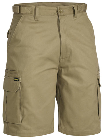 Bisley Workwear Original 8 Pocket Cargo Short Khaki