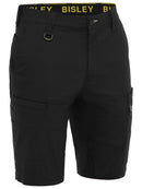 Bisley Workwear X Airflow™ Stretch Ripstop Vented Cargo Short Black