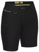 Bisley Workwear Women's Flx & Move™ Cargo Short Black