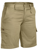 Bisley Workwear Women's Cool LightWeight Utility Short Khaki