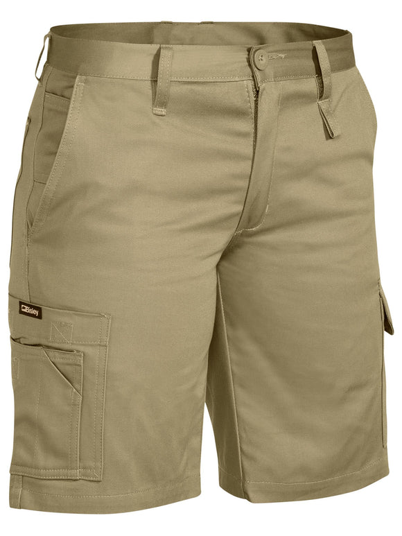 Bisley Workwear Women's Cool LightWeight Utility Short Khaki