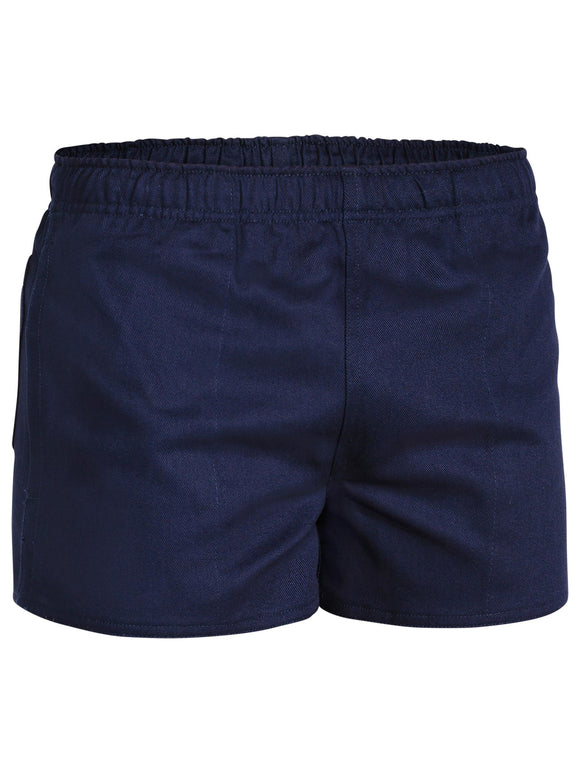 Bisley Workwear Mens Rugby Short Navy