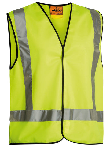 Bisley Workwear H Taped Hi Vis Vest Yellow