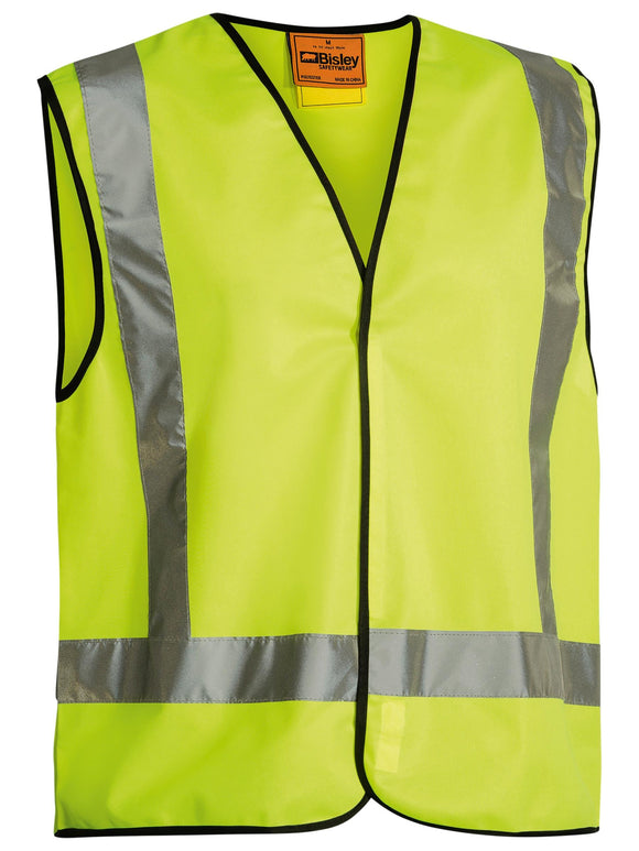 Bisley Workwear H Taped Hi Vis Vest Yellow