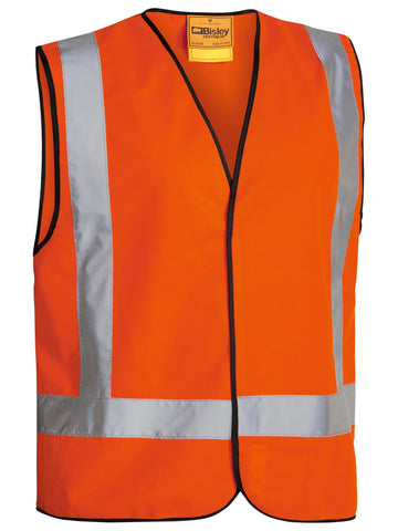 Bisley Workwear H Taped Hi Vis Vest Orange