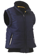 Bisley Workwear Women's Puffer Vest Navy - Discontinued