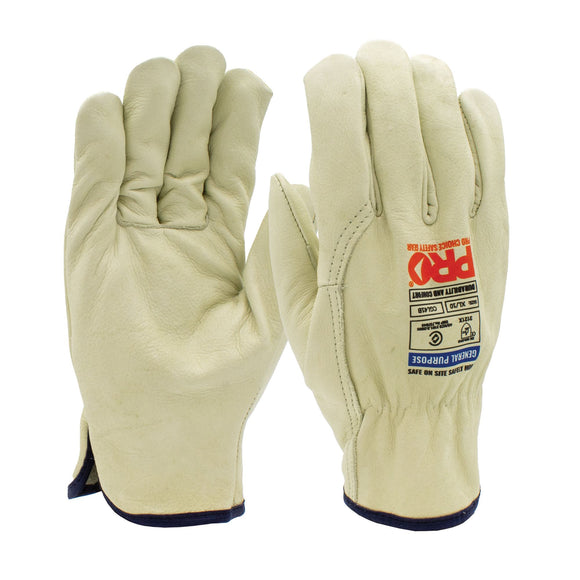 Riggamate Beige Premium Cowgrain Gloves Beige 2XL