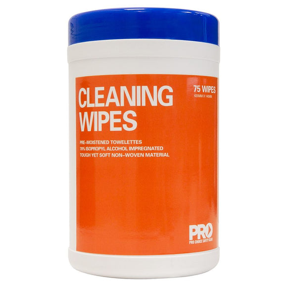 Isopropyl Wipes 75 Wipe Canister White