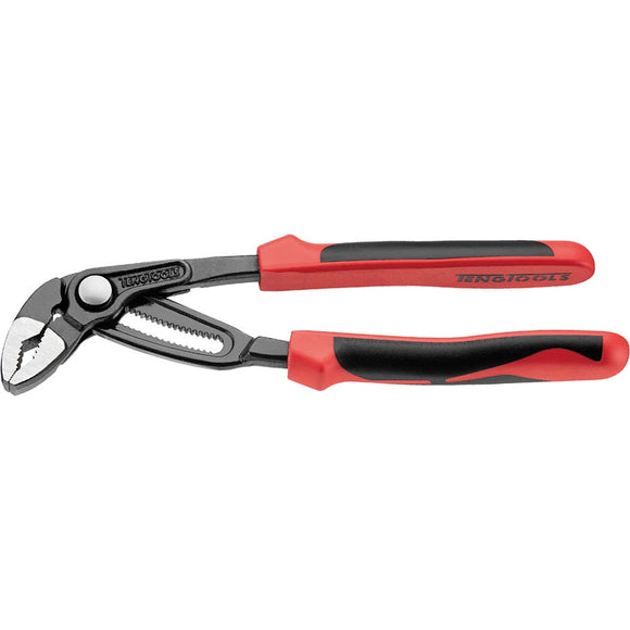 Teng 185mm Quick Set Water Pump Plier TPR Grip HRC60