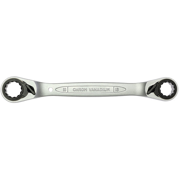 Teng Multi-Drive Rat. Ring Spanner 16x17/18x19mm
