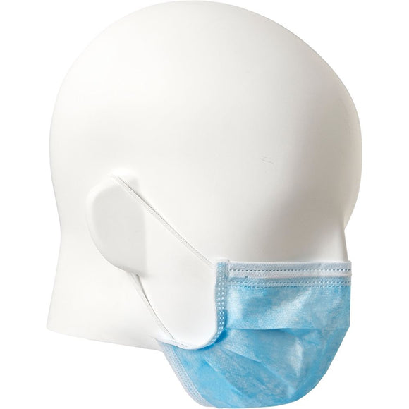Disposable Face Mask Blue 3 Ply Blue