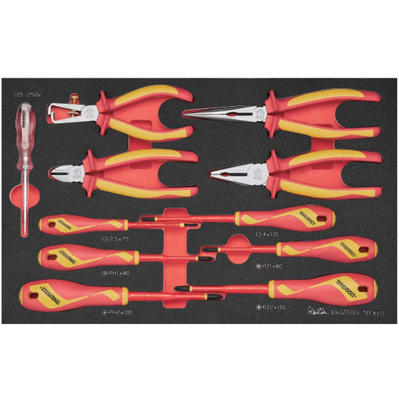 Teng 11pc Insulated Plier and Screwdriver Set