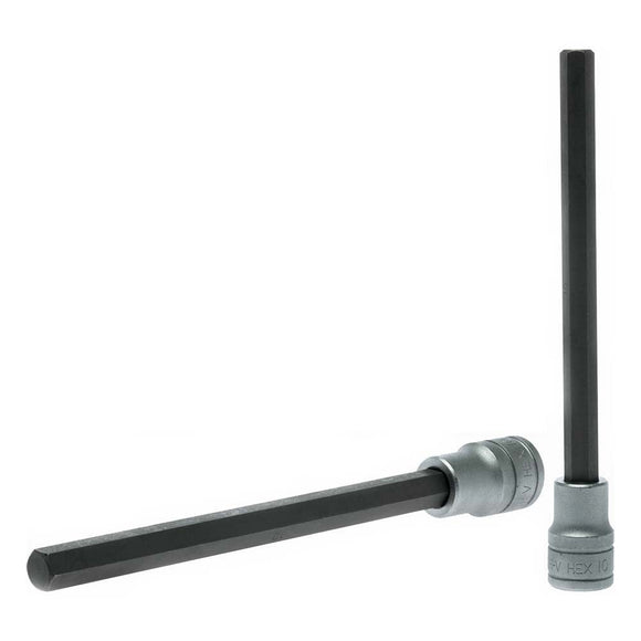 Teng 1/2in Dr. Bit Socket Hex 10mm x 175mm (L)
