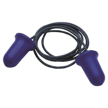 Probell Metal Detectable Corded Earplugs (100 Pairs) Blue