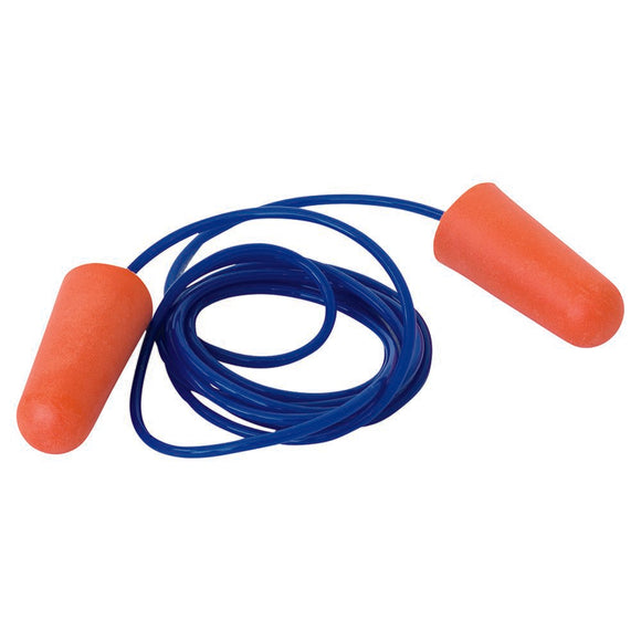 Probullet Disposable Earplugs Corded (100 Pairs) Orange