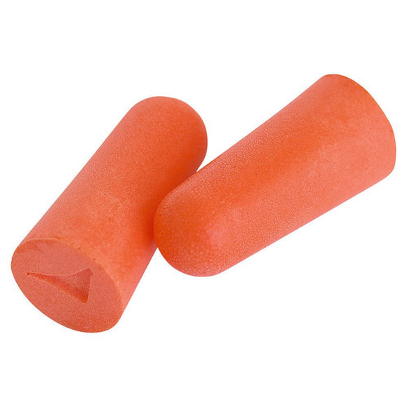 Probullet Disposable Uncorded Earplugs (200 Pairs) Orange