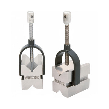 Groz Vee Block And Clamp 40x32x32mm (Pair)