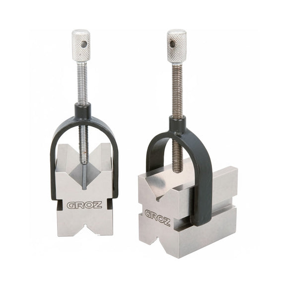 Groz Vee Block And Clamp 40x32x32mm (Pair)