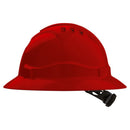 V6 Hard Hat Vented Full Brim Ratchet Harness-3