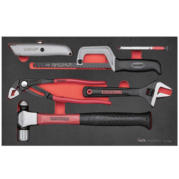 Teng 6pc PlumbingTool Set BP Hammer