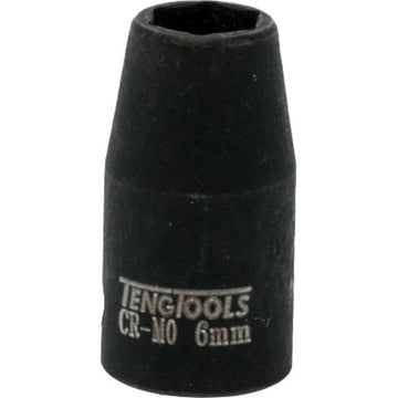 Teng 1/4in Dr. 7mm Impact Socket Din