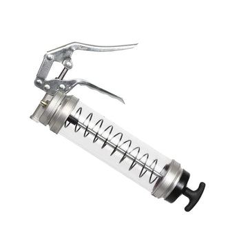 Groz Clear Pistol Grip Grease Gun 450gm / 5000PSI