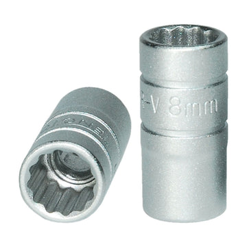 Teng 1/4in Dr. Socket 8mm 12pt
