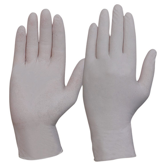 Disposable Latex Powder Free Gloves Natural L