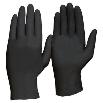 Disposable Nitrile Powder Free, Heavy Duty Black 2XL