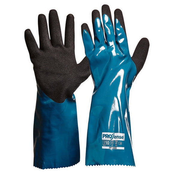 Prochem 35Cm Green/Black Nitrile PU Green + Black 10