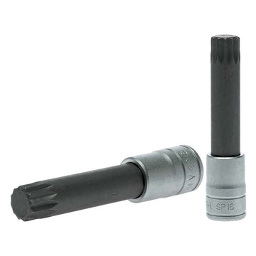 Teng 1/2in Dr. SPL Bit Socket 100mm (L) - #16
