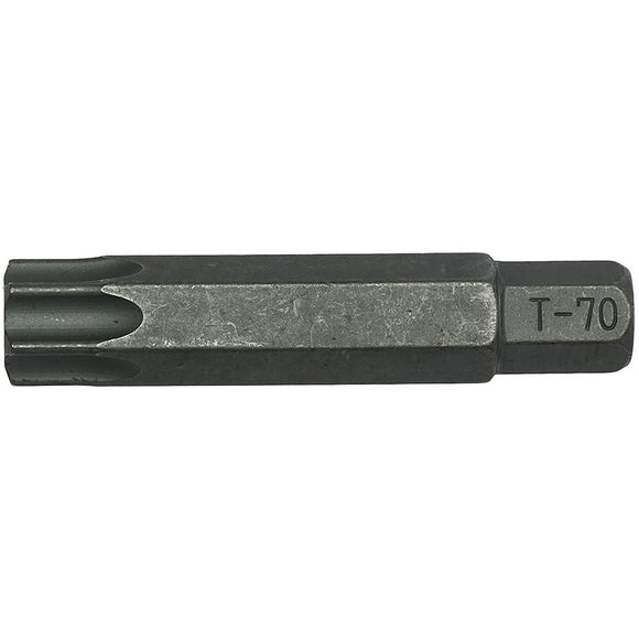 Teng 12mm Hex Dr. Tx70 Cr-V Bit / L75mm