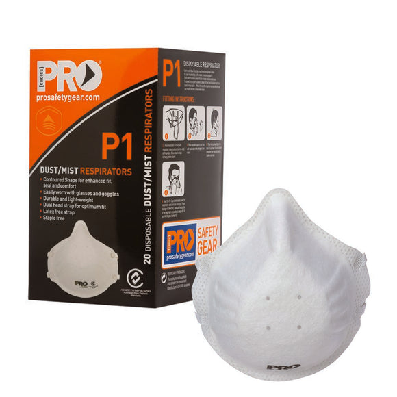 Dust Masks P1 White