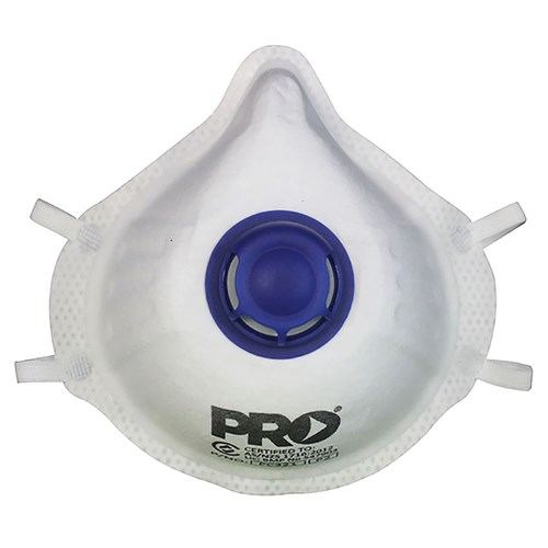 Dust Masks P2+Valve / 20 Pack White