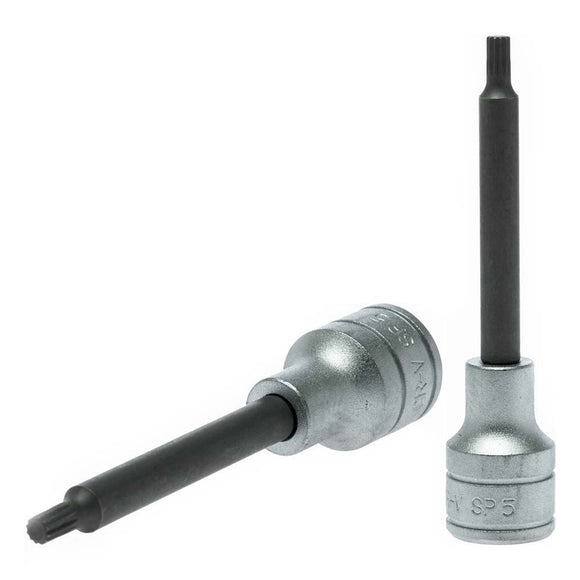 Teng 1/2in Dr. SPL Bit Socket 100mm (L) - #05