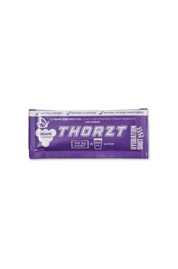 High Electrolyte Low Sugar Hydration Shot Max Powders - Grape Grape
