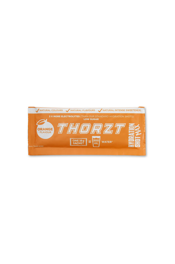 High Electrolyte Low Sugar Hydration Shot Max Powders - Orange Orange