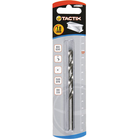 Tactix HSS Twist Drill 7mm**