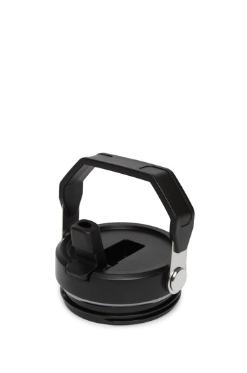 Screw On Lid And Straw To Suit TDB01 Black