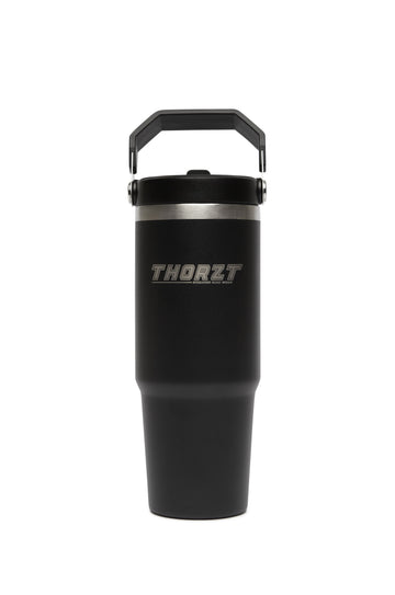 1L Stainless Steel Drink Bottle Black
