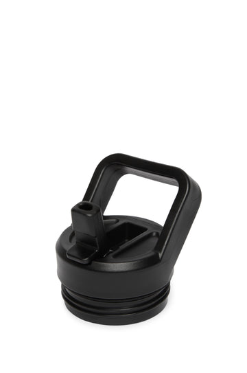 Screw On Lid And Straw To Suit TDB02 Black