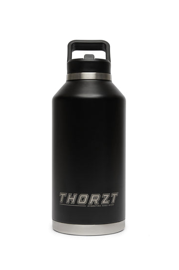 2L Stainless Steel Drink Bottle Black