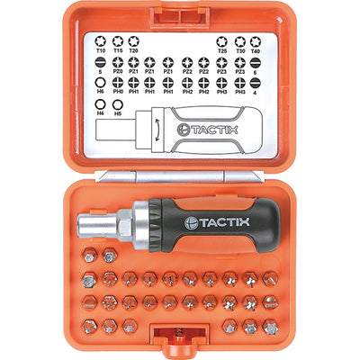 Tactix Mini Stubby Ratchet Driver 29Pc Set**
