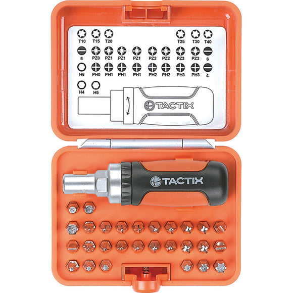 Tactix Mini Stubby Ratchet Driver 29Pc Set**
