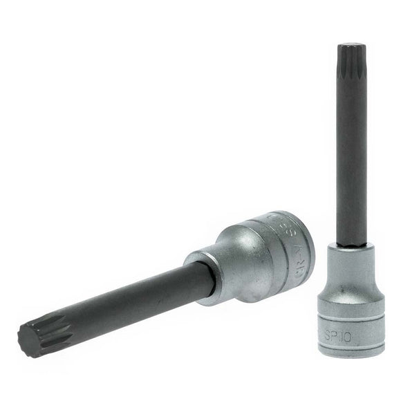 Teng 1/2in Dr. SPL Bit Socket 100mm (L) - #10