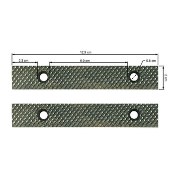 Groz  Spare Jaws - GZ35402 5in / 125mm Vice (Pair)
