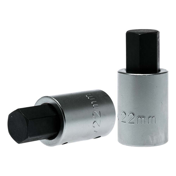 Teng 3/4in Dr. Hex Bit Socket 22mm