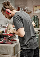 Mens Streetworx Tee - Charcoal Marle